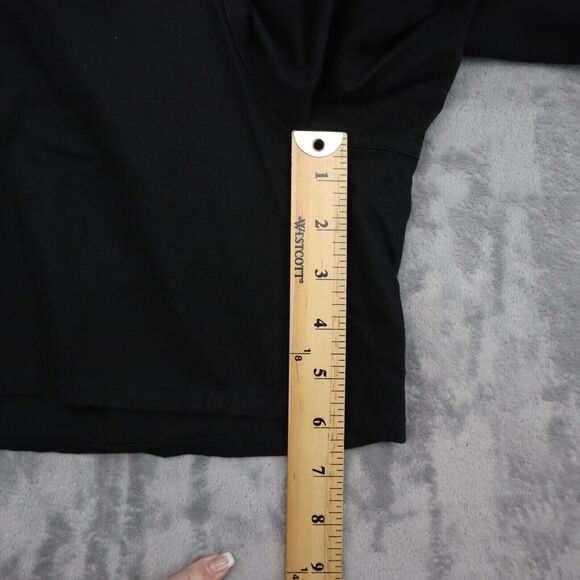 Casual Short Womens 3X Black Classic Cargo Pockets Belted Button Zip Bottoms - Picture 5 of 14